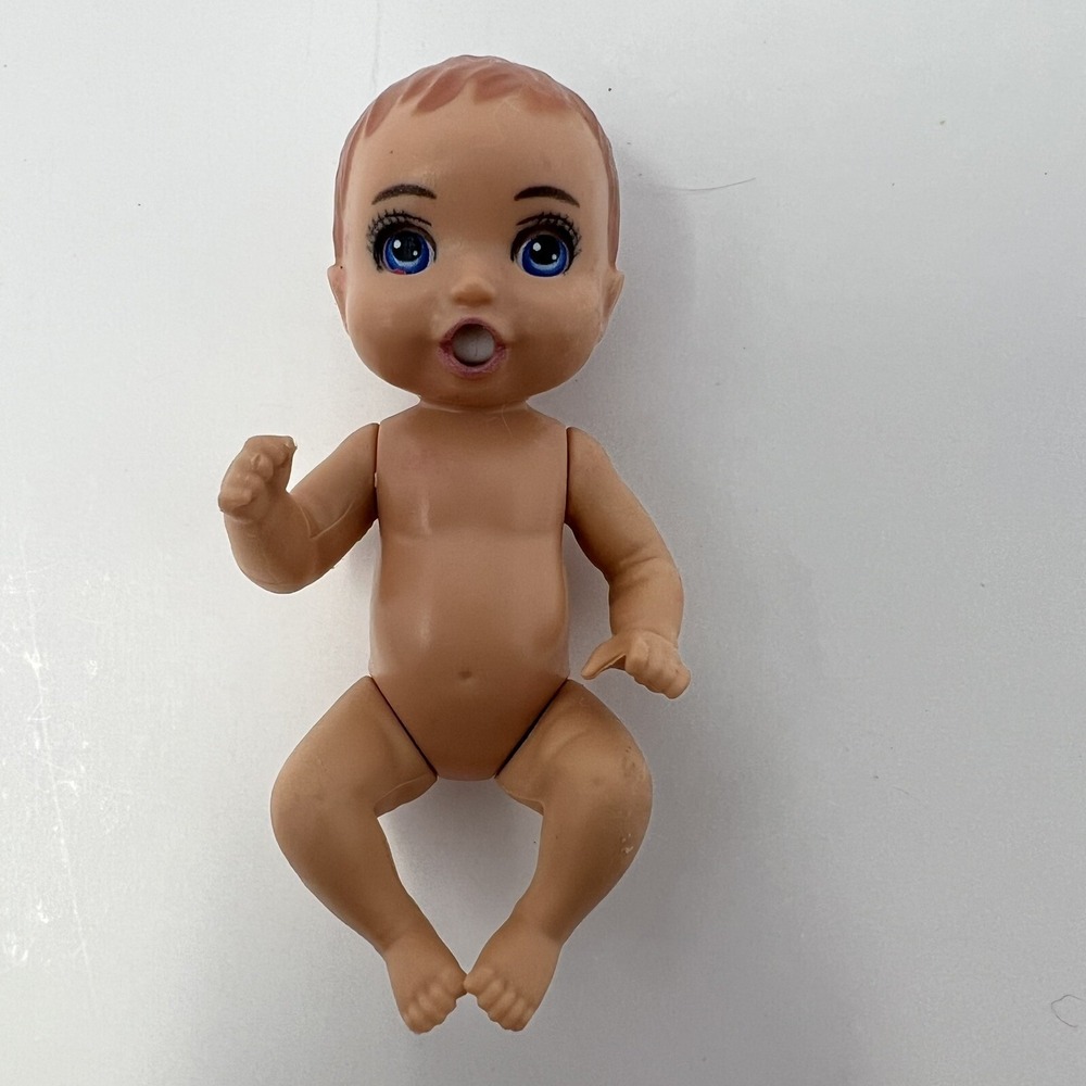 Barbie Baby Doll with Open Mouth I Can Be Baby Caregiver/Babysitter by mattel